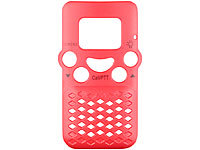 simvalley communications Front-Blende für Walkie-Talkie WT-305, rot; Notruf-Handys Notruf-Handys 